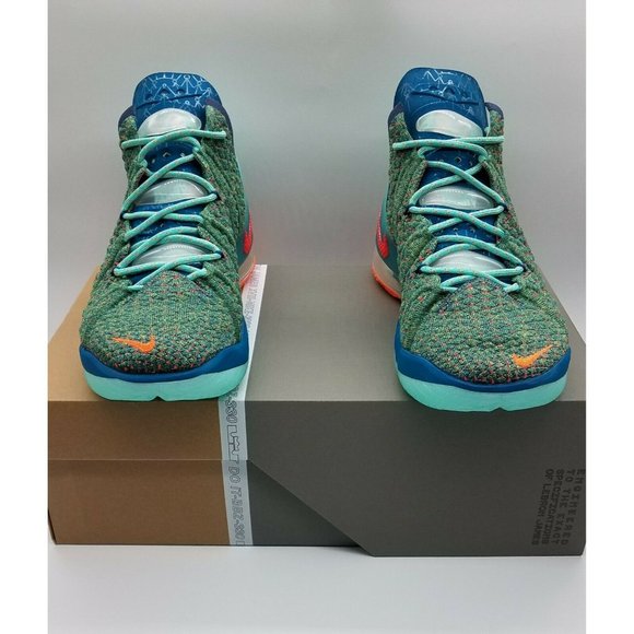 Nike LeBron 18 XVIII \'We Are Family\' Basketball Shoes CQ9283-300 main image 9